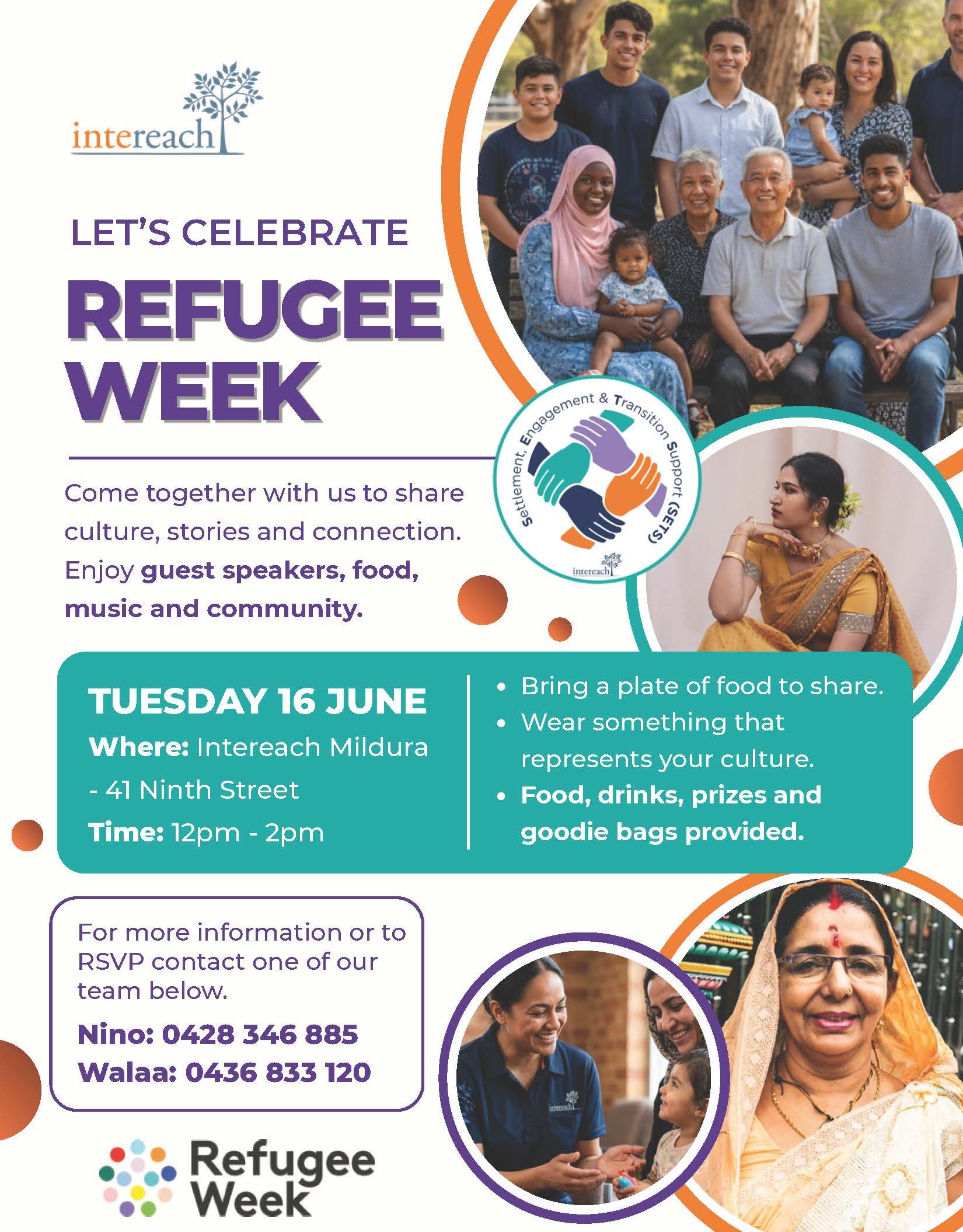 Refugee Week SETS – Nino Suppa
