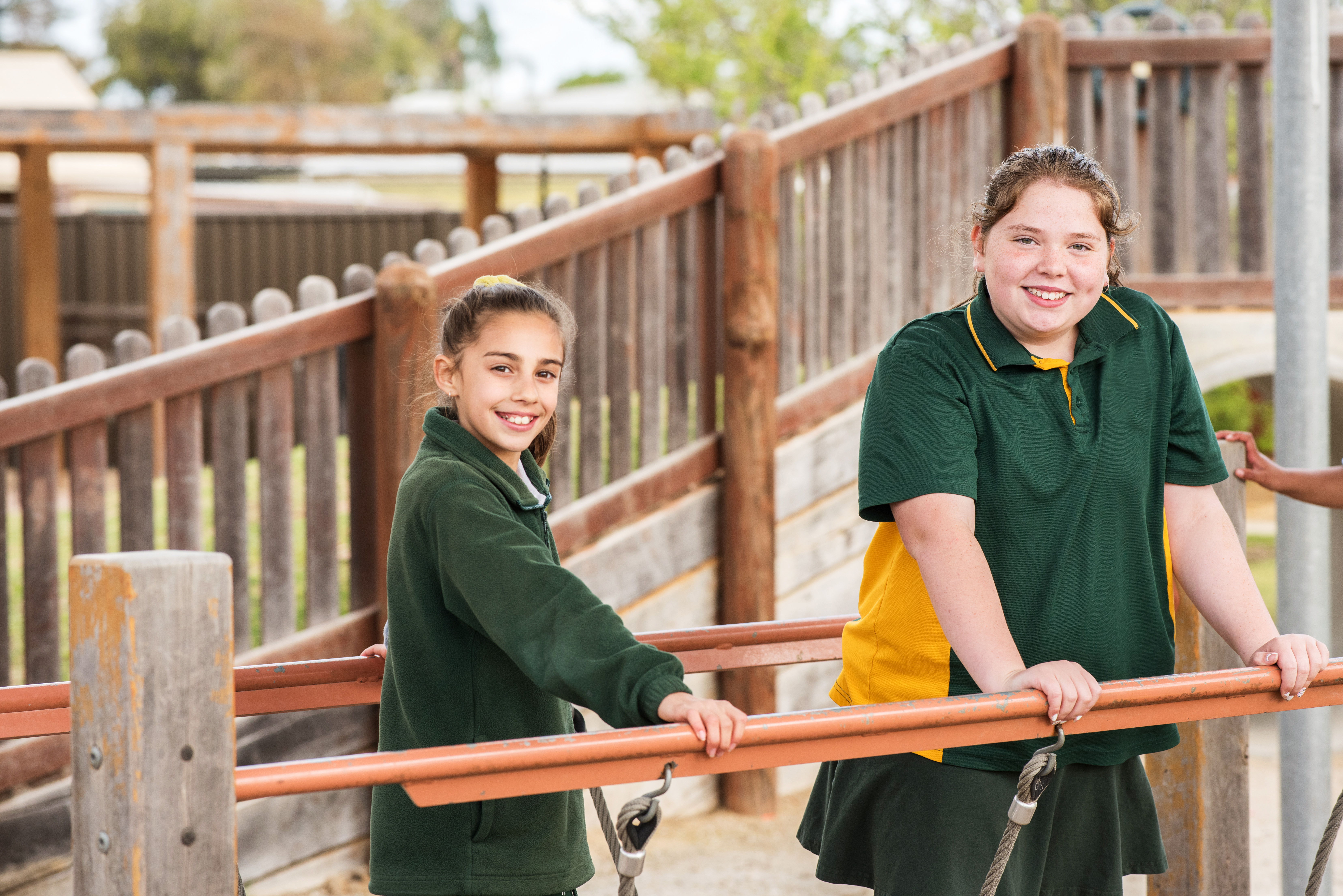 Children taking part in an out of school hours care activity