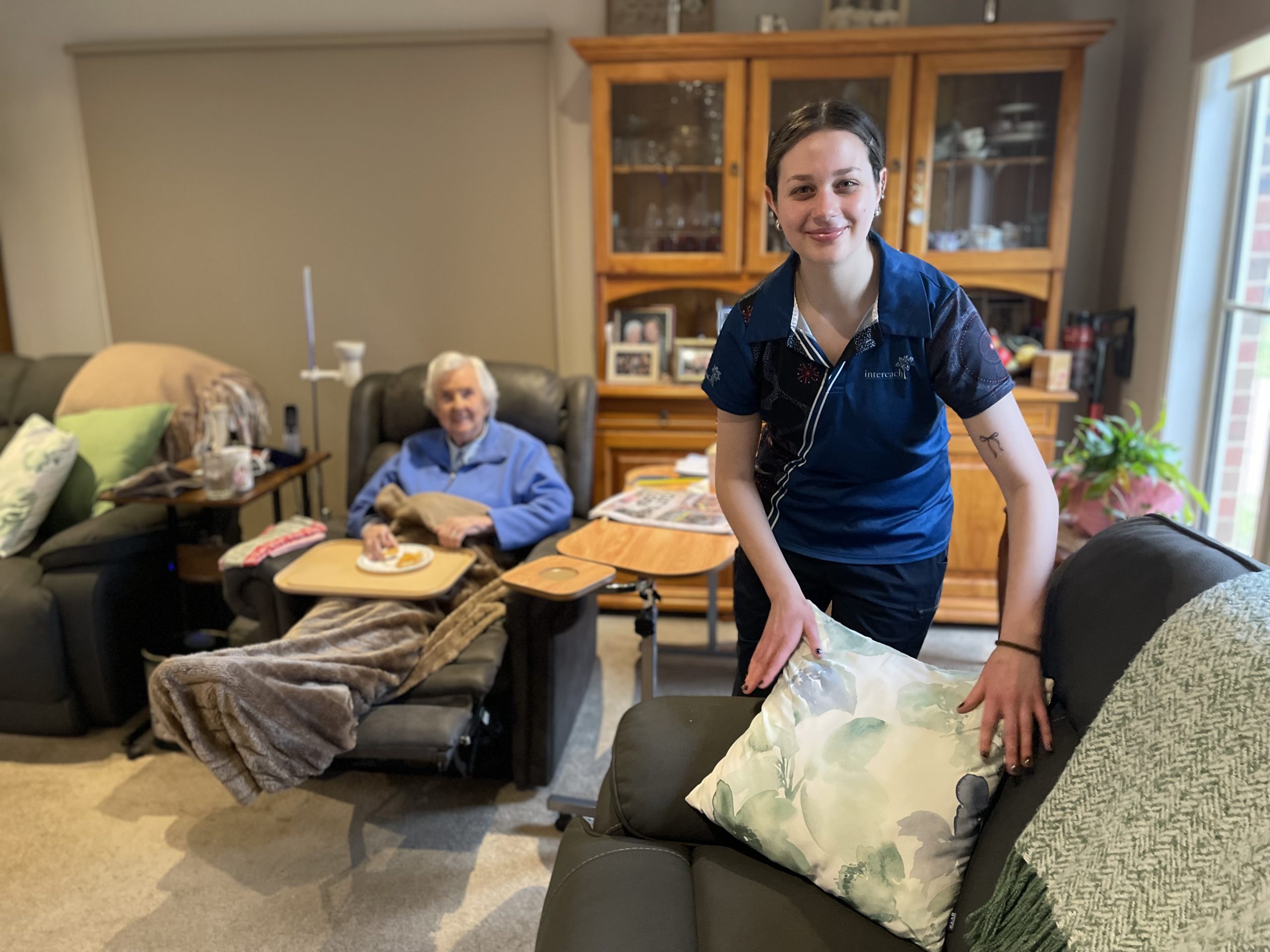 CSW Hayley Ferrinda and client Kathleen Guinan – Kyabram (14)