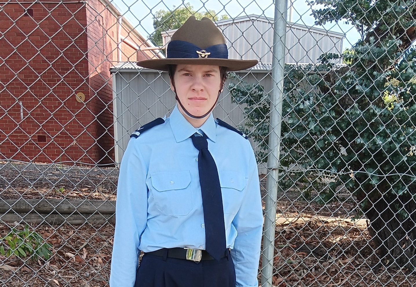 NDIS client Esther Parfett army